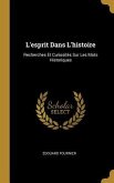 L'esprit Dans L'histoire L'esprit Dans L'histoire