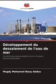 Développement du dessalement de l'eau de mer