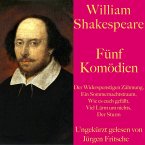 William Shakespeare: Fünf Komödien (MP3-Download)
