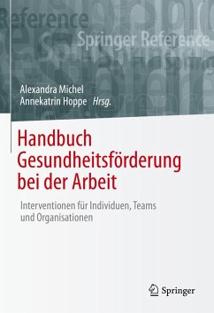 Cover Handbuch Gesundheitsförderung bei der Arbeit (eBook, PDF)