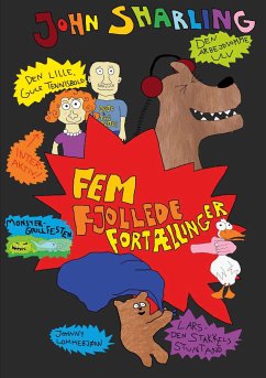 Fem fjollede fortællinger (eBook, ePUB) - Rasmusssen, Jørgen