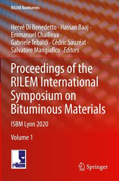 Proceedings of the RILEM International Symposium on Bituminous Materials