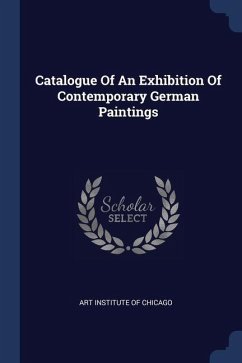 Cover Catalogue Of An Exhibition Of Contemporary German Paintings