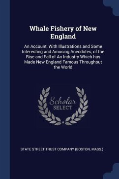 Whale Fishery of New England: An Account, With Illustrations and Some Interesting and Amusing Anecdotes, of the Rise and Fall of An Industry Which h