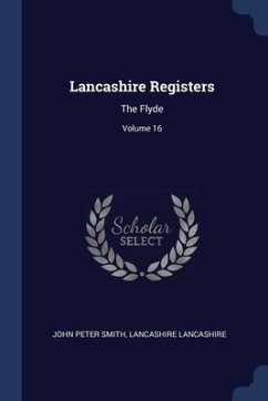 Cover Lancashire Registers