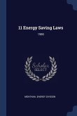 11 Energy Saving Laws: 1980