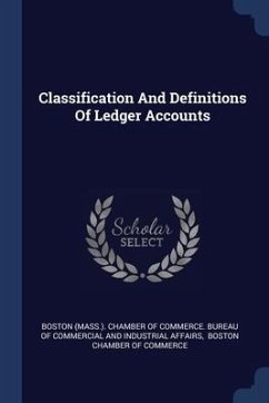 Cover Classification And Definitions Of Ledger Accounts