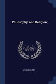 Philosophy and Religion;