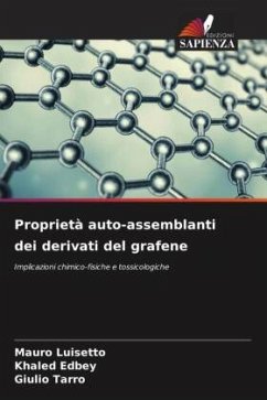 Proprietà auto-assemblanti dei derivati del grafene - Luisetto, Mauro;Edbey, Khaled;Tarro, Giulio