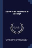Report of the Department of Theology