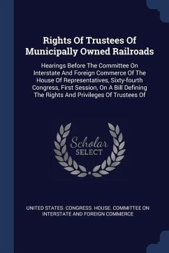 Cover Rights Of Trustees Of Municipally Owned Railroads