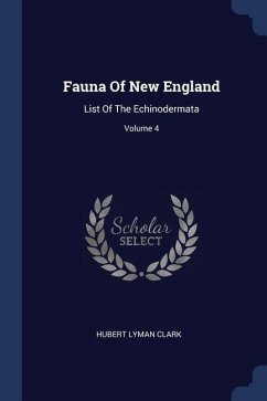 Fauna Of New England - Clark, Hubert Lyman