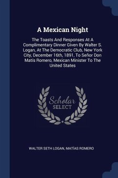 A Mexican Night - Logan, Walter Seth; Romero, Matías