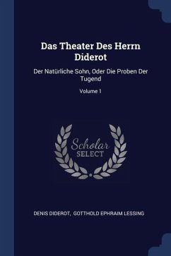 Das Theater Des Herrn Diderot - Diderot, Denis