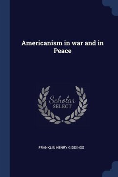 Cover Americanism in war and in Peace