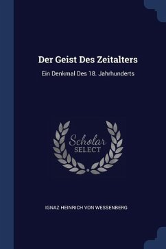 Der Geist Des Zeitalters