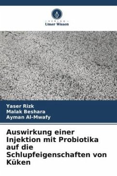 Auswirkung einer Injektion mit Probiotika auf die Schlupfeigenschaften von Küken - Rizk, Yaser;Beshara, Malak;Al-Mwafy, Ayman