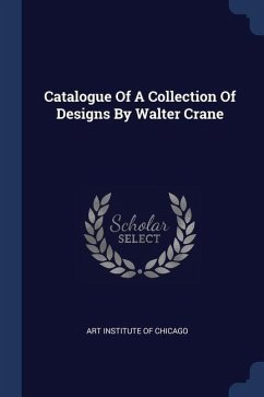 Cover Catalogue Of A Collection Of Designs By Walter Crane