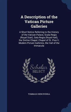 A Description of the Vatican Picture Galleries - Bencivenga, Tommaso