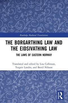 Cover The Borgarthing Law and the Eidsivathing Law