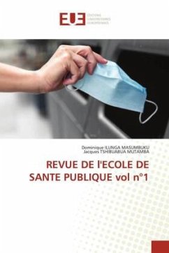 Cover REVUE DE l'ECOLE DE SANTE PUBLIQUE vol n°1