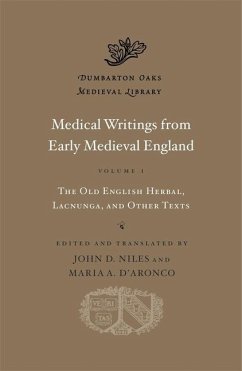 Cover Medical Writings from Early Medieval England
