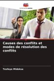 Causes des conflits et modes de résolution des conflits