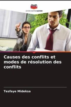 Causes des conflits et modes de résolution des conflits - Mideksa, Tesfaye