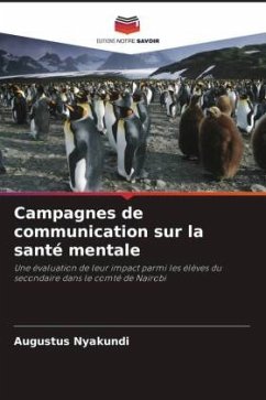 Campagnes de communication sur la santé mentale - Nyakundi, Augustus