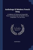 Anthology Of Modern French Song