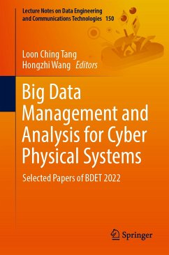 Big Data Management and Analysis for Cyber Physical Systems (eBook, PDF)