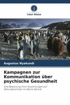 Kampagnen zur Kommunikation über psychische Gesundheit - Nyakundi, Augustus