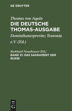 Cover Das Sakrament der Busse
