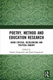 Poetry, Method and Education Research