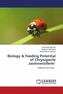 Biology & Feeding Potential of Chrysoperla zastrowisillemi - Mounika, Kancharla;Gosalwad, Sadashiv;Jayewar, Nareshkumar