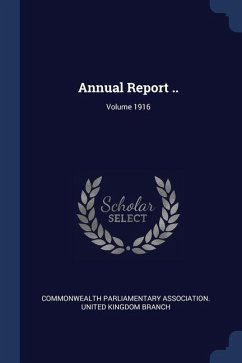 Cover Annual Report ..; Volume 1916