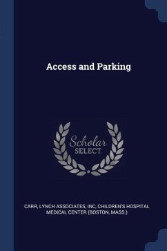 Access and Parking - Carr, Lynch Associates