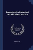 Expansions for Products of two Whittaker Functions