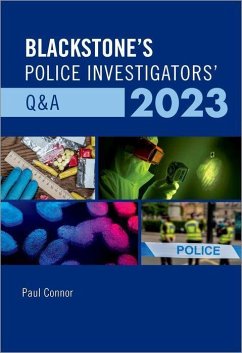 Blackstone's Police Investigators' Q&A 2023 - Connor, Paul