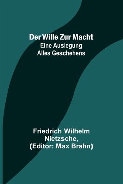 Cover Der Wille zur Macht