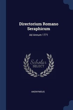 Directorium Romano Seraphicum - Anonymous