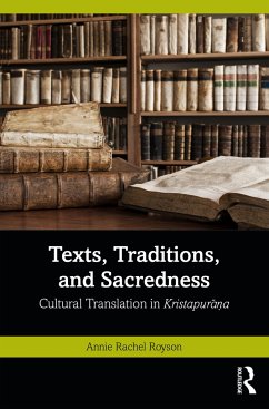 Texts, Traditions, and Sacredness - Royson, Annie Rachel (Pandit Deendayal Petroleum University, Gandhin