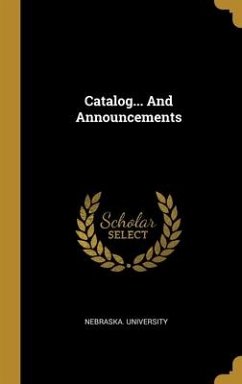 Catalog... And Announcements