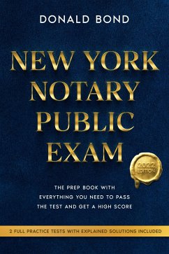 New York Notary Public Exam (eBook, ePUB) - Bond, Donald