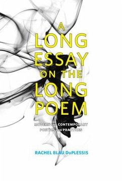 A Long Essay on the Long Poem - Duplessis, Rachel Blau