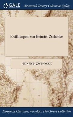 Erzählungen - Zschokke, Heinrich