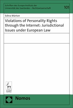 Violations of Personality Rights Through the Internet - Márton, Edina