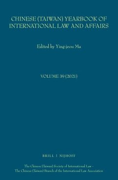 Chinese (Taiwan) Yearbook of International Law and Affairs, Volume 39, 2021