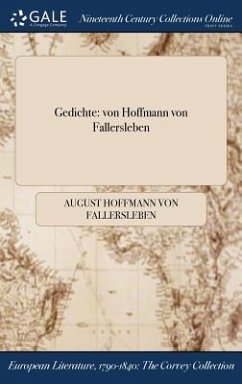 Gedichte - Hoffmann von Fallersleben, August