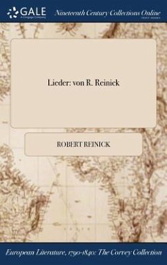 Lieder: Von R. Reinick - Reinick, Robert